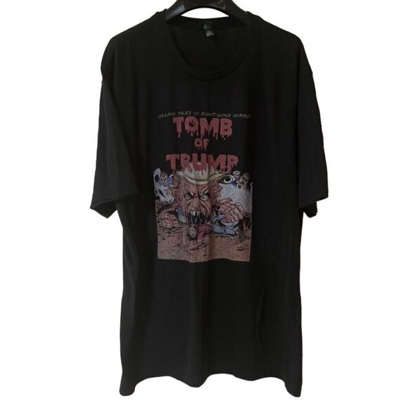 Tomb of Trump Men’s Black Graphic Shirt Sz 2XL - Picture 1 of 9